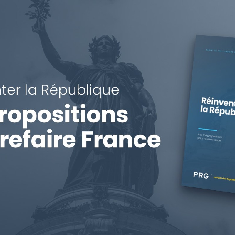 « Réinventer la République » : le PRG adopte son projet en 150 propositions